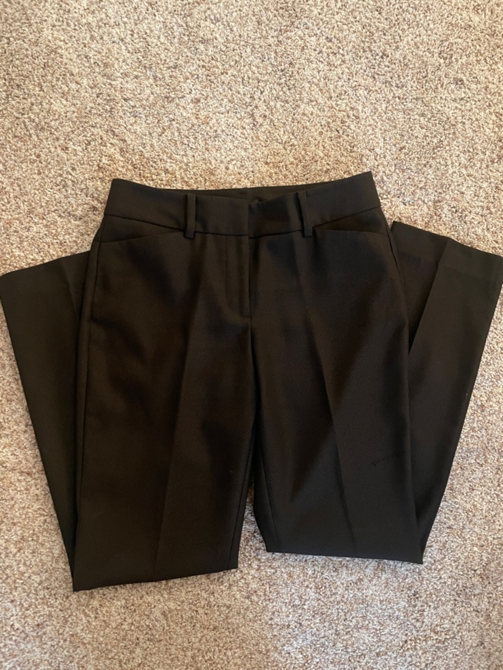 Ann Taylor Black Tailored Women's Dress Trousers
